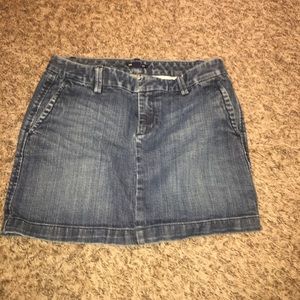 Gap jean skirt